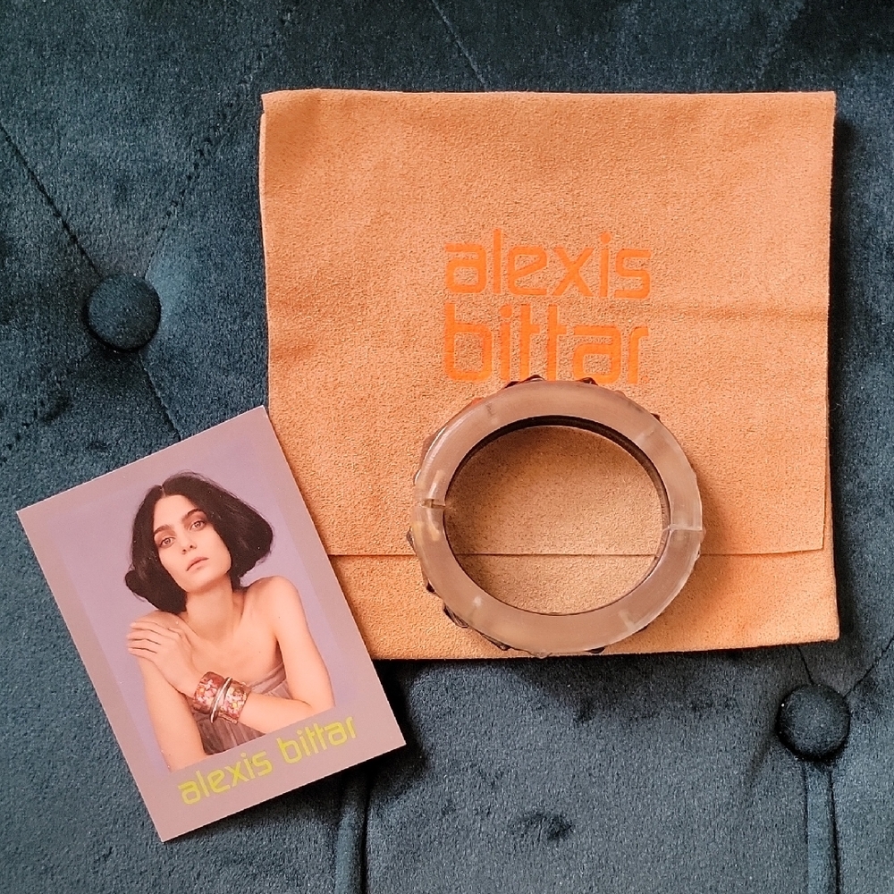 Alexis Bittar Brown Bangle Bracelet